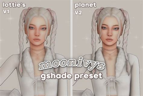 Moonivys Gshade Preset ˖ °࿐ Patreon Sims 4 Anime Sims 4 Characters