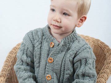 Strickanleitung Kinderjacke Unity in den Größen 98 bis 140 von 3 bis 10 J