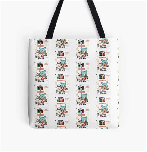 Toca Boca Toca Boca 2021 Toca Life World Tote Bag By Rajiinom Redbubble