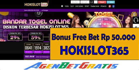 HOKISLOT365 Register AgenBetGratis Situs Info BetGratis Freebet