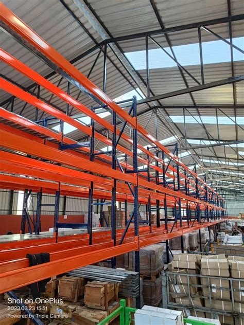 Mild Steel Free Standing Unit Warehouse Pallet Storage Racks Load Per