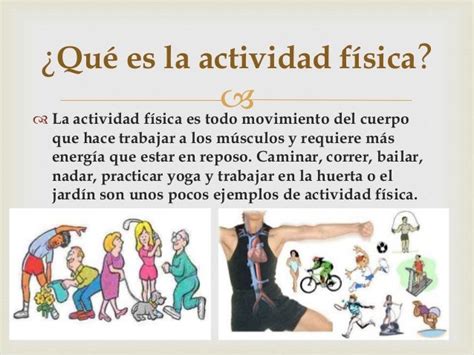 Qué es la actividad física