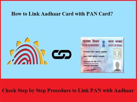 Link Pan Aadhaar Card Online And Offline Follow The Step By Step