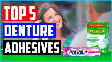 Top 5 Best Denture Adhesives In 2021 in 2022 | Dentist branding ...