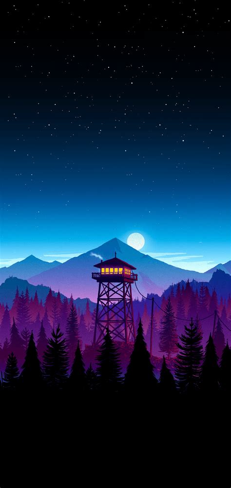 Purple Firewatch Wallpapers Top Free Purple Firewatch Backgrounds