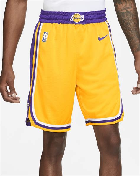 Los Angeles Lakers Icon Edition Pantalón Corto Nike Nba Swingman