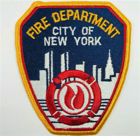 Fdny City Of New York Fire Department Patch Fdny Fire Department