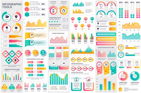 Collection Infographic Elements Template Graphic By Alexdndz · Creative Fabrica