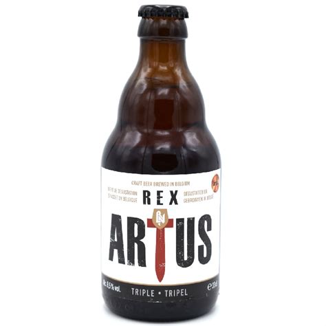 Rex Artus Bi Re Triple Artisanale Blonde Belge Achat En Ligne