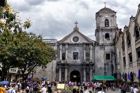 People Visit The San Agustin Church In Intramuros During Easter Manila