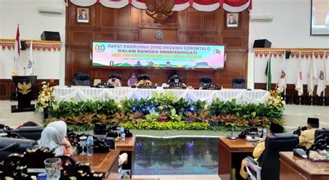 HUT Ke 21 Provinsi Gorontalo Jadi Wahana Retrospektif Introspektif Dan