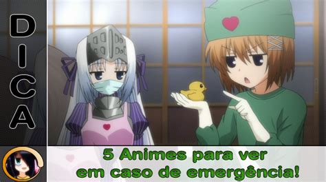 Dica Tebane 17 Animes para ver em caso de emergência Animes Tebane