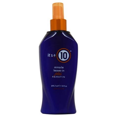 Its A 10 Miracle Leave In Plus Keratin Spray 10 Oz 10 Oz King Soopers