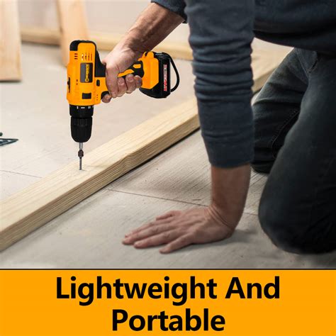 Worksite 12v Power Cordless Drill 3 8 Portable Electric Battery Drills