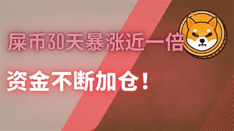 Shib 币 柴犬币 屎币 行情走势分析！柴犬币30天暴涨一倍，有资金加仓进场，8月份还会翻一翻吗 Youtube