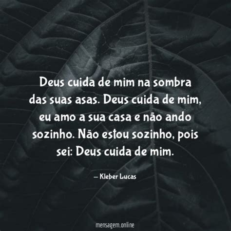 Frases Deus Cuida De Mim Https Mensagem Online