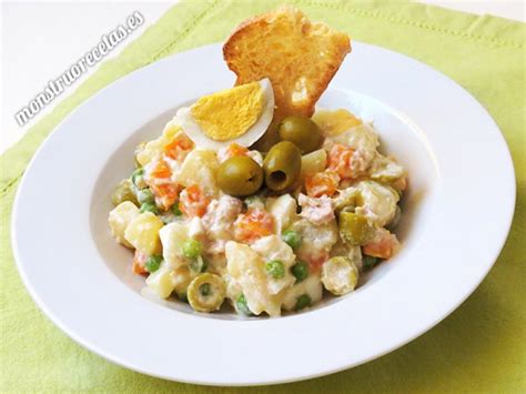 Ensaladilla rusa saludable sin mayonesa Recetas Fáciles Reunidas