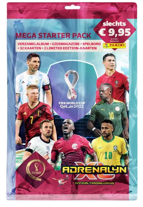 Panini Adrenalyn Xl Fifa World Cup Qatar Mega Starter Pack