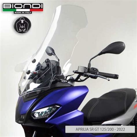 Biondi 8061299 Parabrezza Club Per Aprilia SR GT 125 E 200