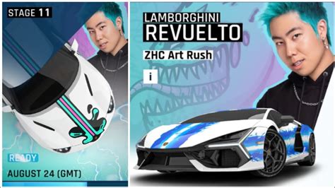 Asphalt Lamborghini Revuelto Zhc Art Rush Stage With