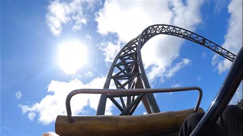 Lynet CRAZY Launch Roller Coaster 4K POV Fårup Sommerland Denmark