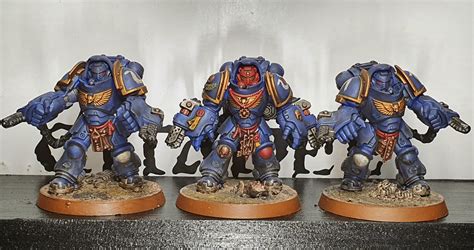 Finished My Primaris Space Marine Aggressor Squad Today Also Streamed