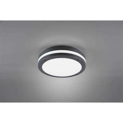 Plafonnier extérieur LED Kendal Gris anthracite