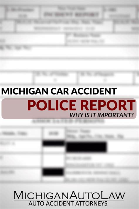 Michigan Car Accident Police Report Faqs Michigan Auto Law