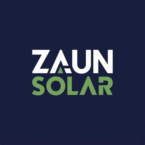 Entry By Shwapnil For Zaun Solar Company Logo Design Freelancer