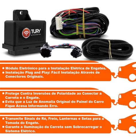 M Dulo Para Engate Carretinha Reboque Ford Ka Frete Gr Tis