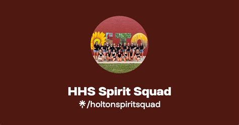 HHS Spirit Squad Instagram Facebook TikTok Linktree