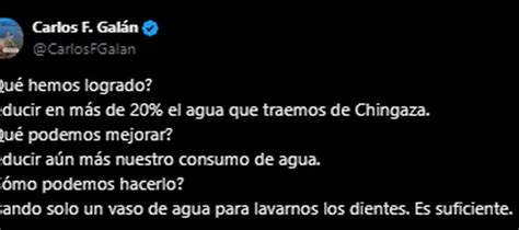 El Alcalde Galán Instó Nuevamente En Unas Medidas Más “estrictas” Ante El Consumo Excesivo De