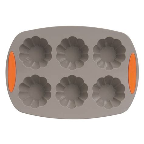 Moldes horno silicona HABITEX para repostería Molde 6 Muff Rizo Sil 7