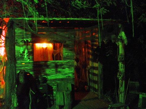 Halloween 2014 Swamp Voodoo Shack Light Test Featured On Pumpkinrots