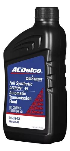 Aceite Transmisión Automática Dexron 6 vi Acdelco MercadoLibre