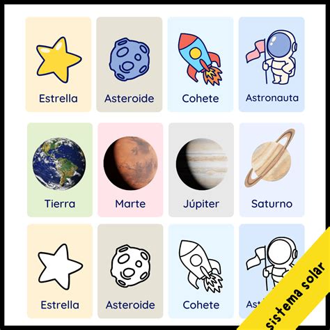 Dibujos Del Sistema Solar Para Niños Educamundo Recursos Educativos