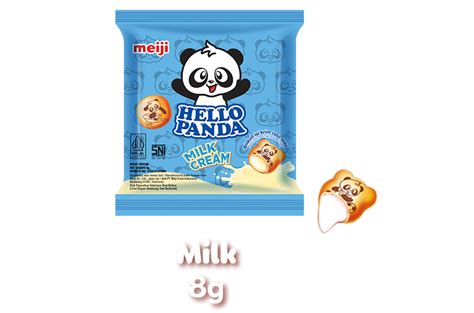 Product Sachet MEIJI HELLO PANDA INDONESIA