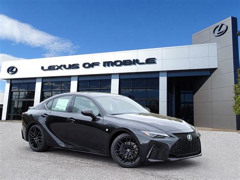 New 2024 Lexus IS 350 F SPORT 4-DOOR SEDAN in Mobile # | Lexus Of Mobile