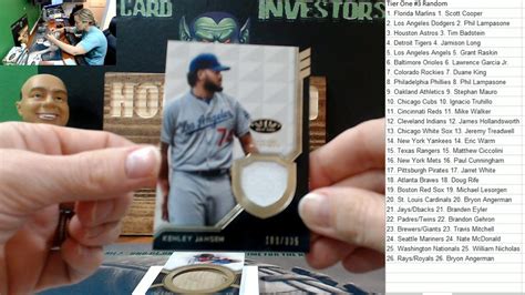 Topps Tier One Case Random Teams George Brett Bat Knob Of