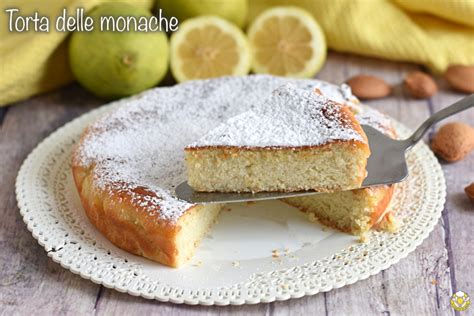 Torta delle monache ricetta antica del dolce senza farina né lievito