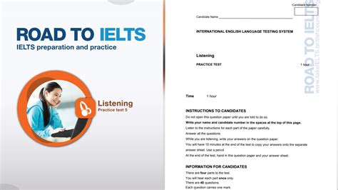 Road To Ielts Listening Test Mock Test Youtube