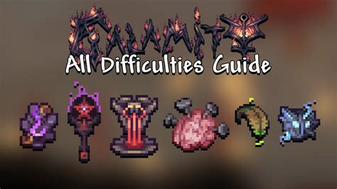 All Difficulties Guide Terraria Calamity Mod Youtube