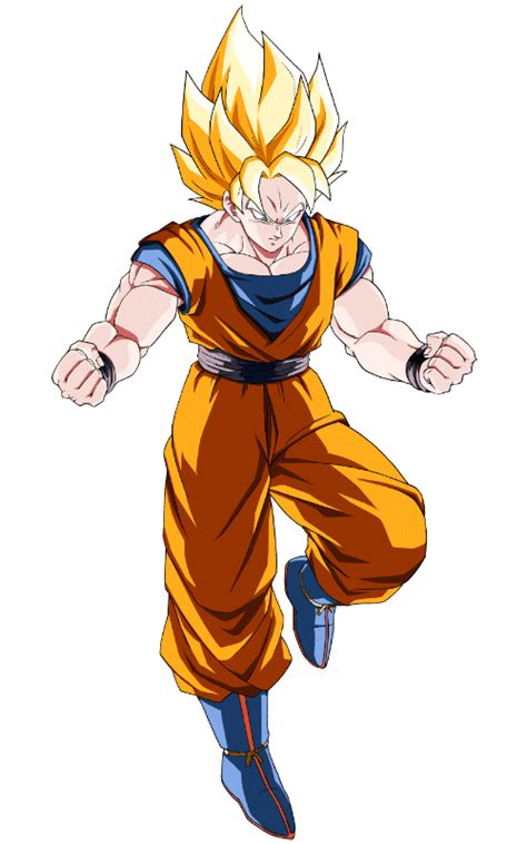 Goku Ssj Render Dokkan Battle By Maxiuchiha22 On Deviantart