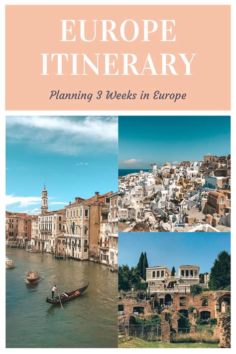 Europe trip itinerary planning the perfect 3 weeks in europe – Artofit