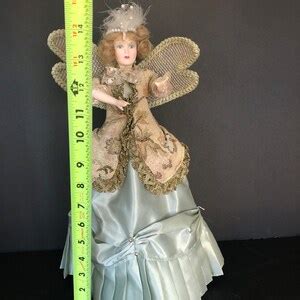 Vintage Porcelain Angel Tree Topper 1960s - Etsy