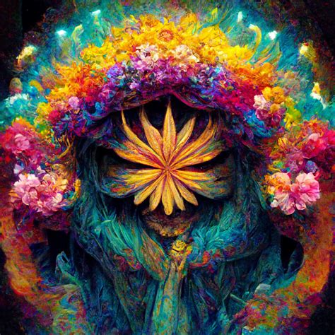 Artstation God Of Psychedelics Dancing In A Vortex