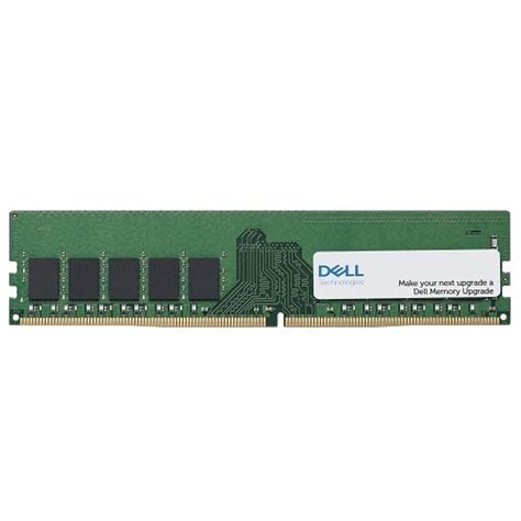 Dell 記憶體升級版 32 GB 2Rx8 DDR4 UDIMM 3200 MT s ECC 與 Non ECC 和 RDIMM