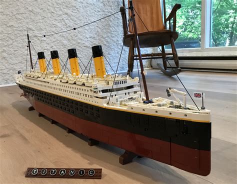 My LEGO RMS Titanic set model by EJFireLightningArts on DeviantArt