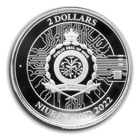 Niue Lot X Oz Bitcoin Silver Coin In Capsule Catawiki