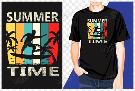 Awesome Eye Catchy Modern Summer Time T Shirt Print Design T Shirt